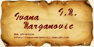 Ivana Marganović vizit kartica